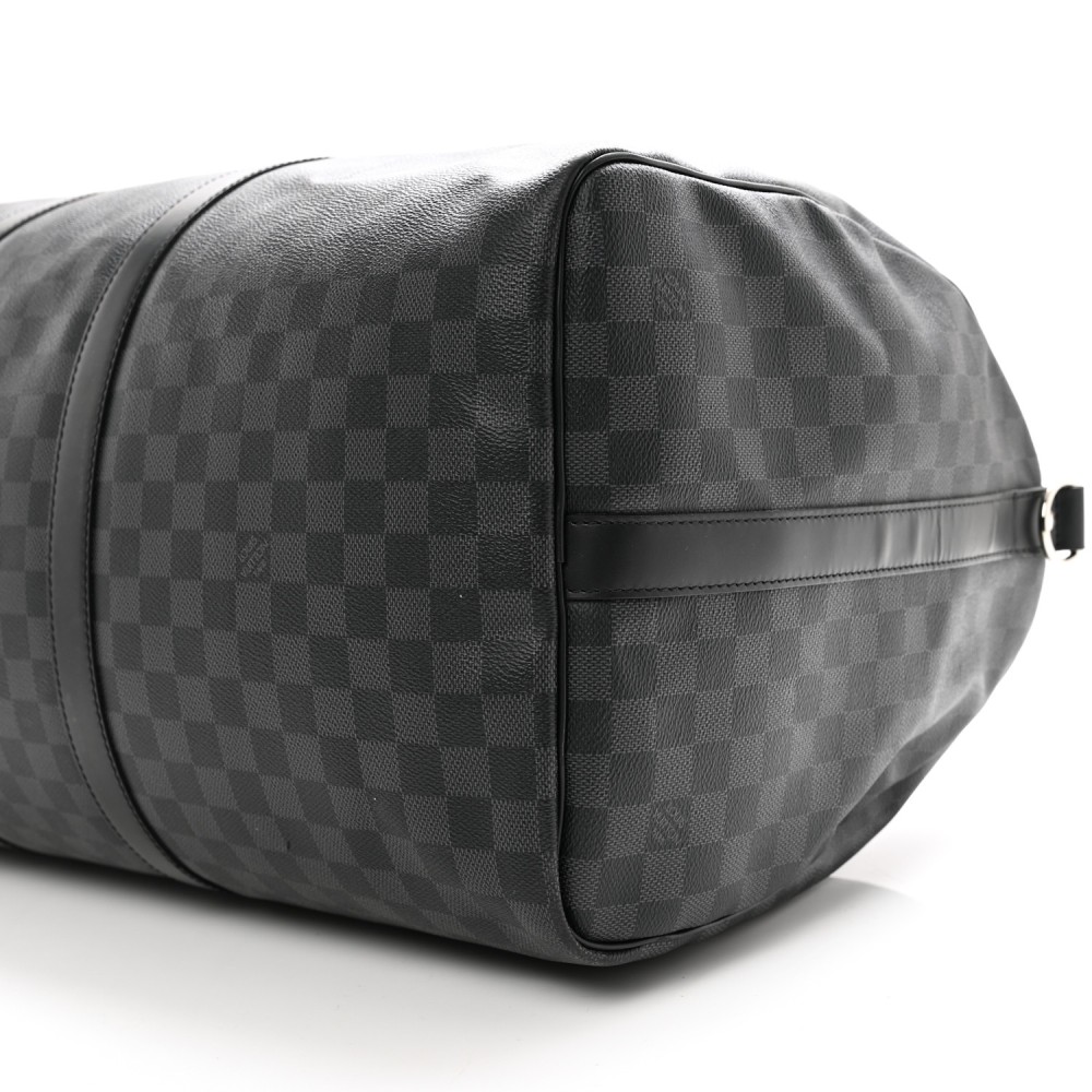 Damier Graphite Keepall Bandouliere 55