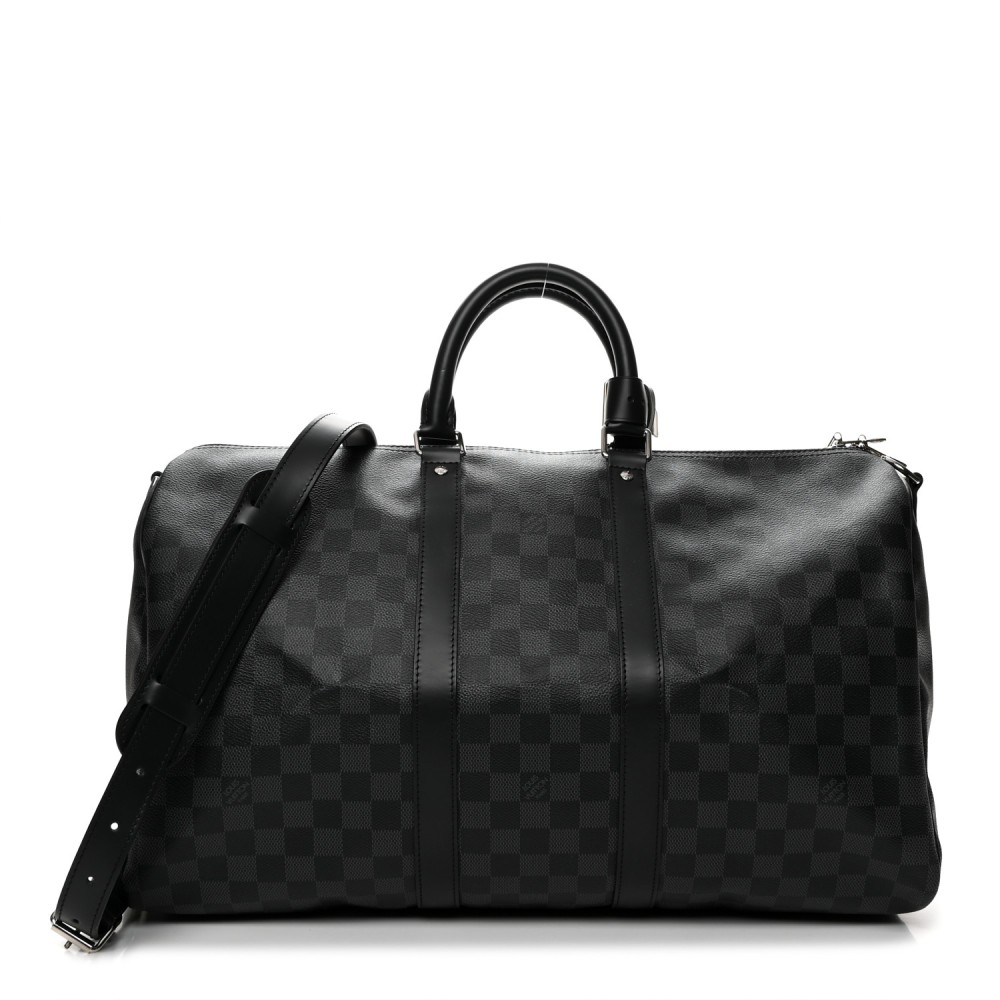 Damier Graphite Keepall Bandouliere 45