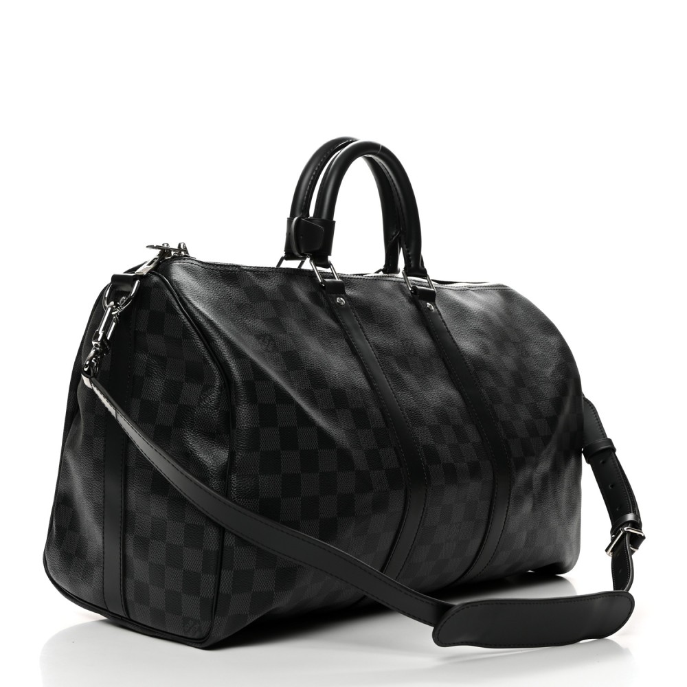 Damier Graphite Keepall Bandouliere 45