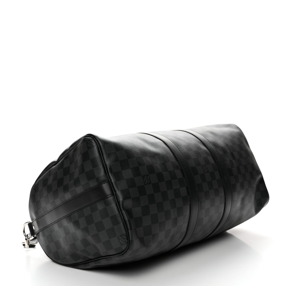 Damier Graphite Keepall Bandouliere 45