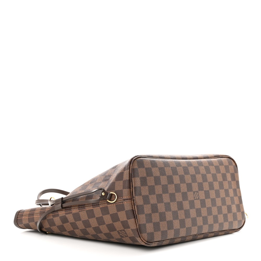 Damier Ebene Neo Neverfull MM Rose Ballerine