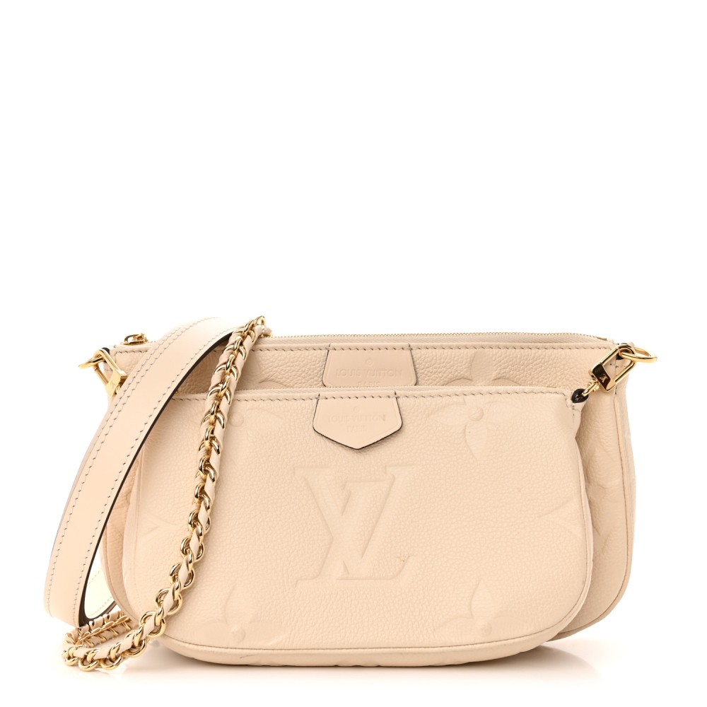 Empreinte Monogram Giant Multi Pochette Accessories Cream