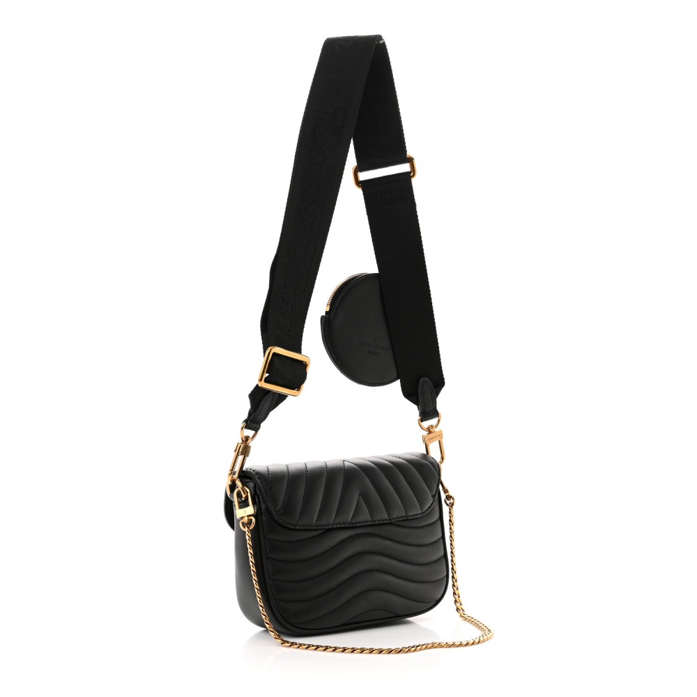 Calfskin New Wave Multi Pochette Black