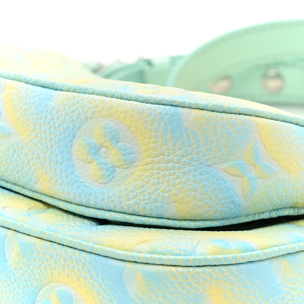 Empreinte Monogram Summer Stardust Multi Pochette Accessories Water Green