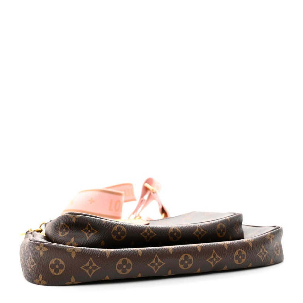 Monogram Multi Pochette Accessories Rose Clair