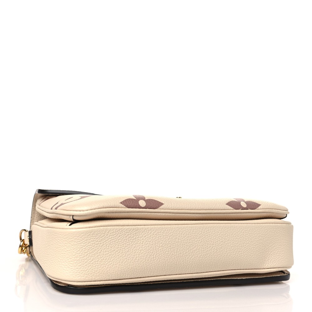 Empreinte Monogram Giant Pochette Metis Creme Bois de Rose