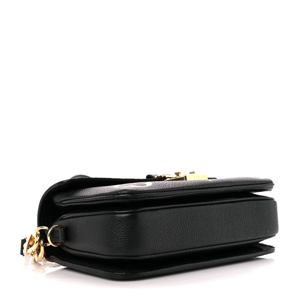 Empreinte Monogram Giant Pochette Metis East West Black Beige