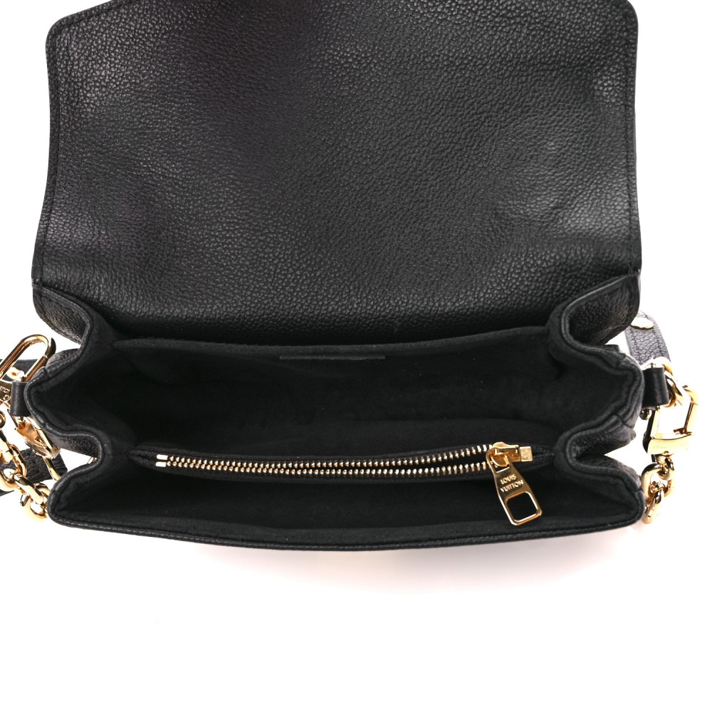 Empreinte Monogram Giant Pochette Metis East West Black Beige