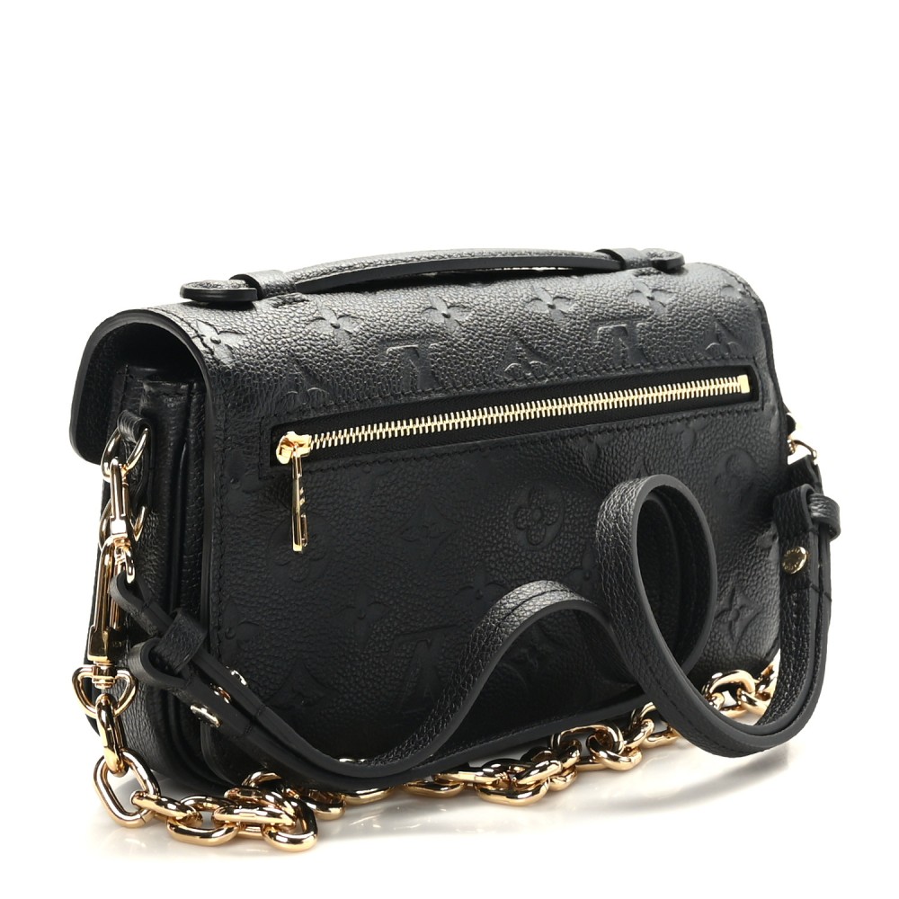 Empreinte Pochette Metis East West Black