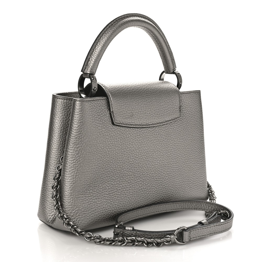 Metallic Calfskin Mini Capucines