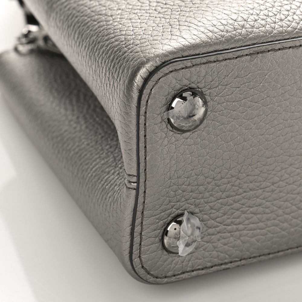 Metallic Calfskin Mini Capucines