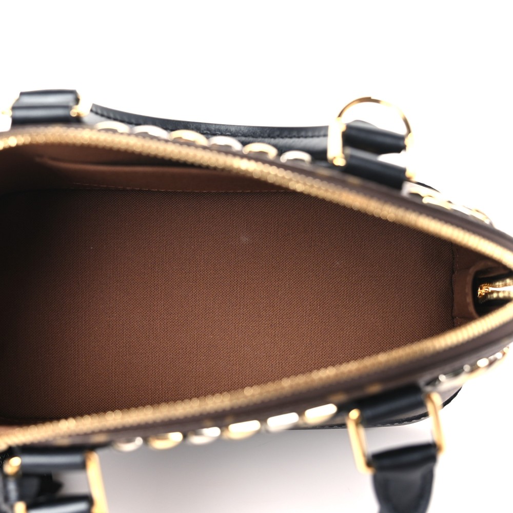 Monogram Macassar Studded Alma BB