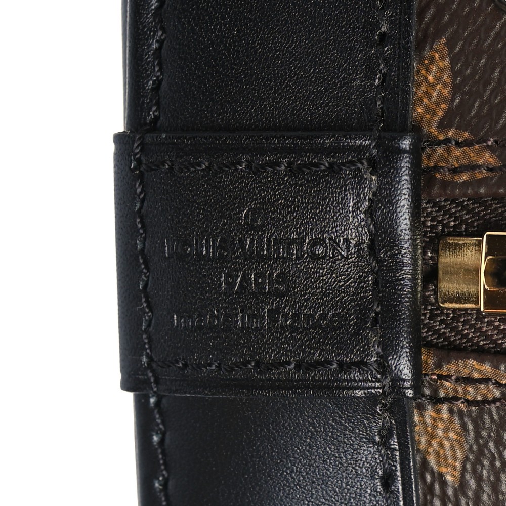 Monogram Macassar Studded Alma BB