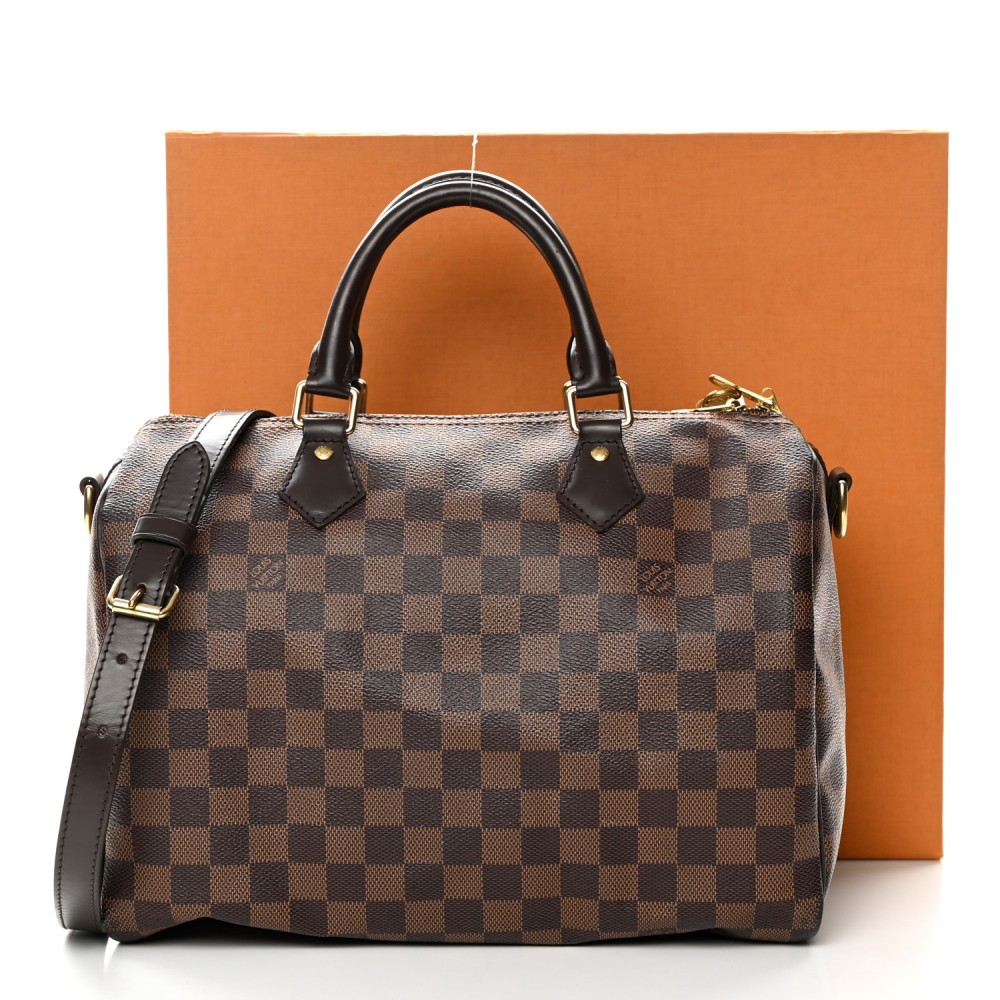 Damier Ebene Speedy Bandouliere 30