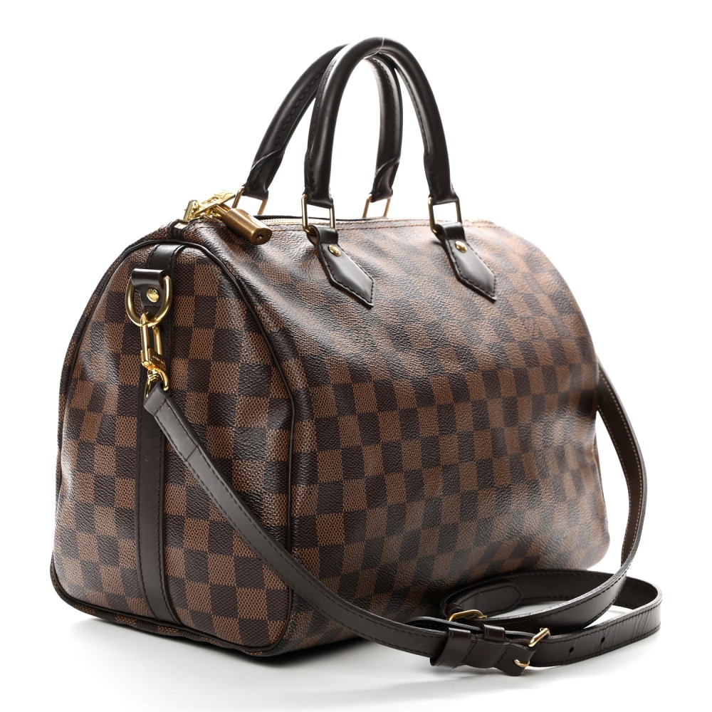 Damier Ebene Speedy Bandouliere 30