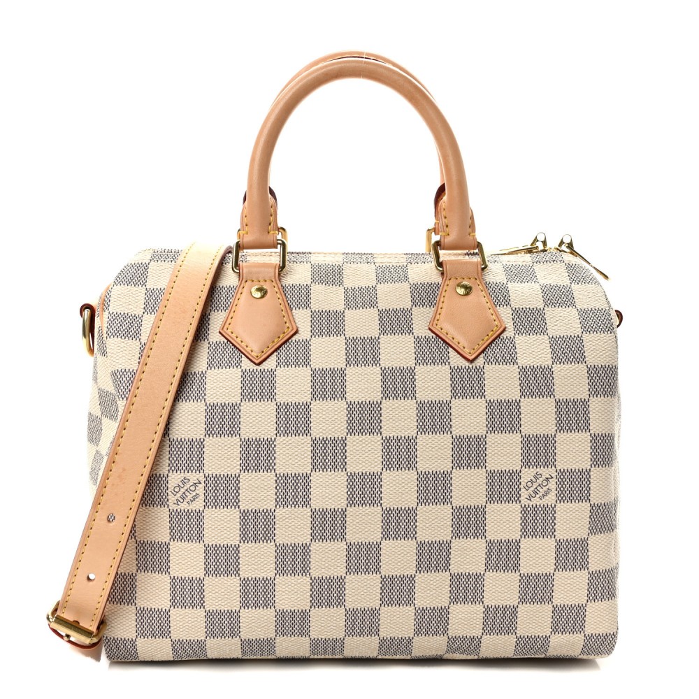 Damier Azur Speedy Bandouliere 25