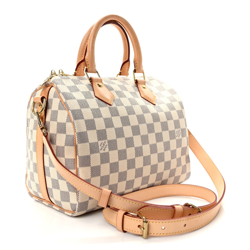 Damier Azur Speedy Bandouliere 25