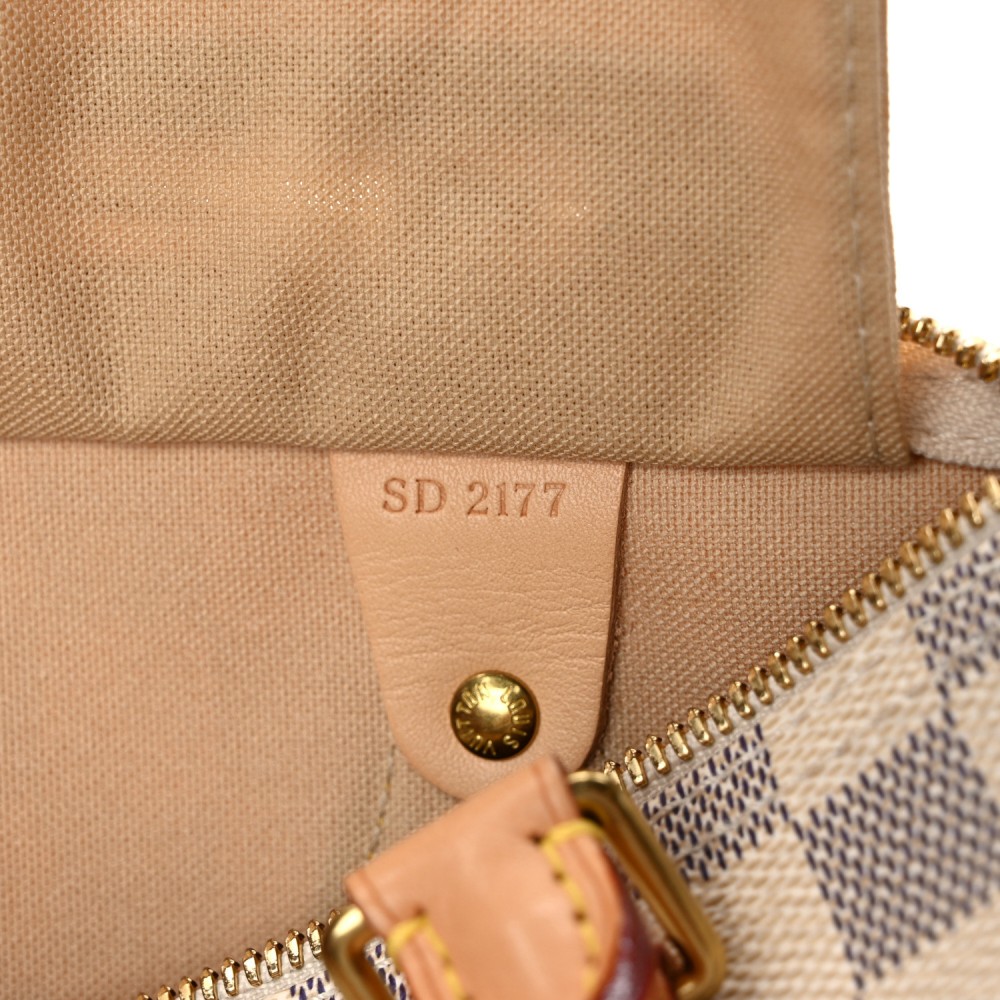 Damier Azur Speedy Bandouliere 25