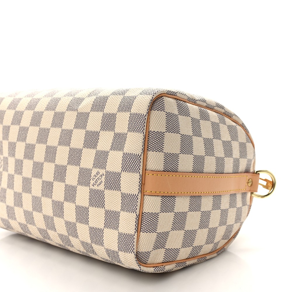 Damier Azur Speedy Bandouliere 25