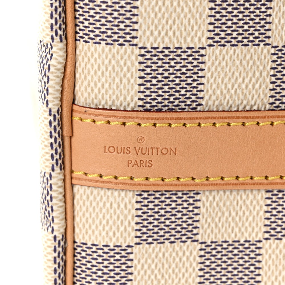 Damier Azur Speedy Bandouliere 25