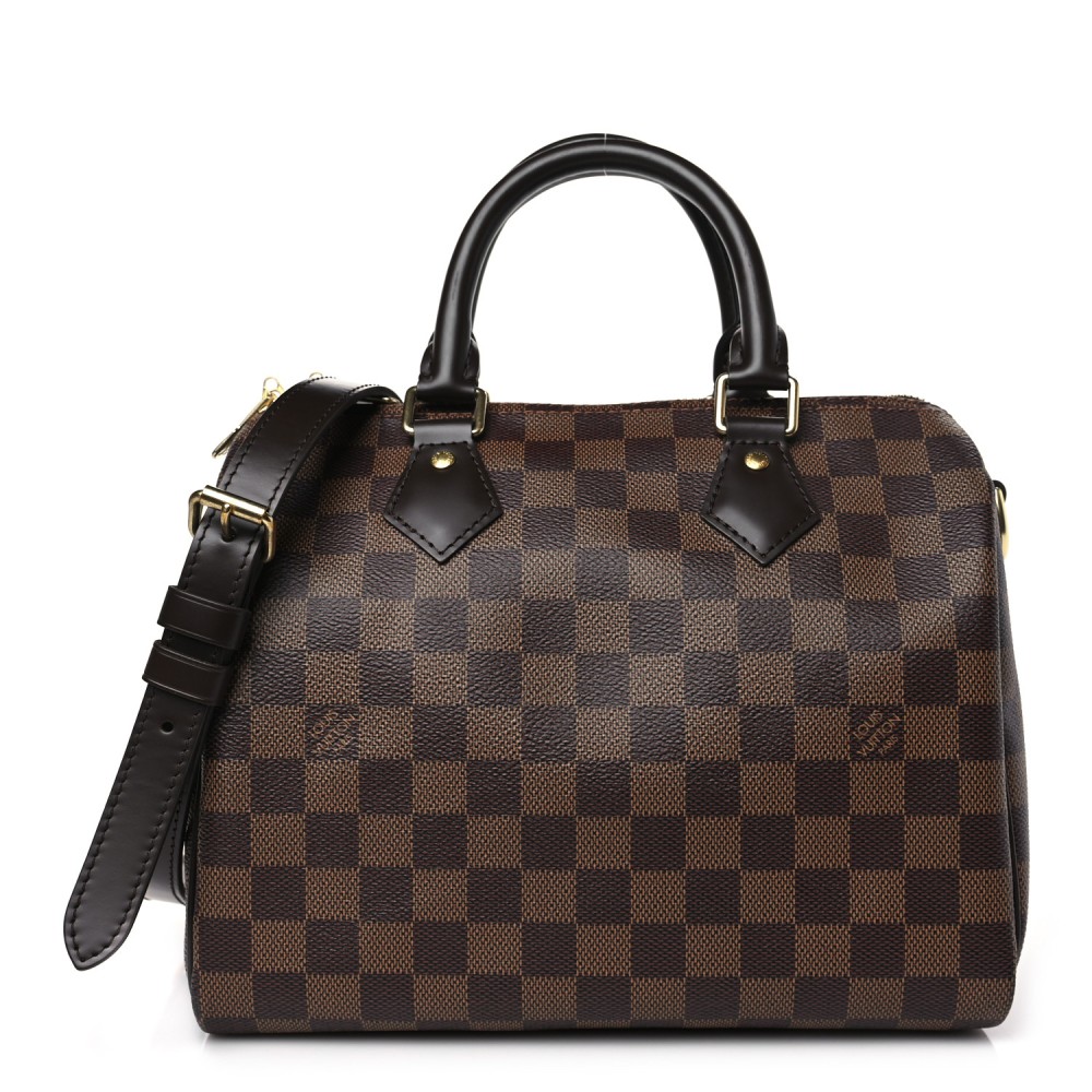 Damier Ebene Speedy Bandouliere 25