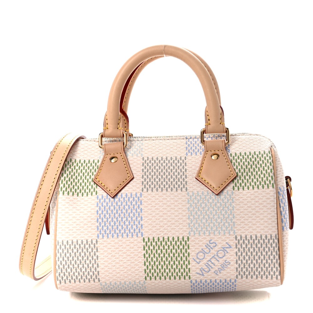 Damier Giant Speedy Bandouliere 20 Pistachio