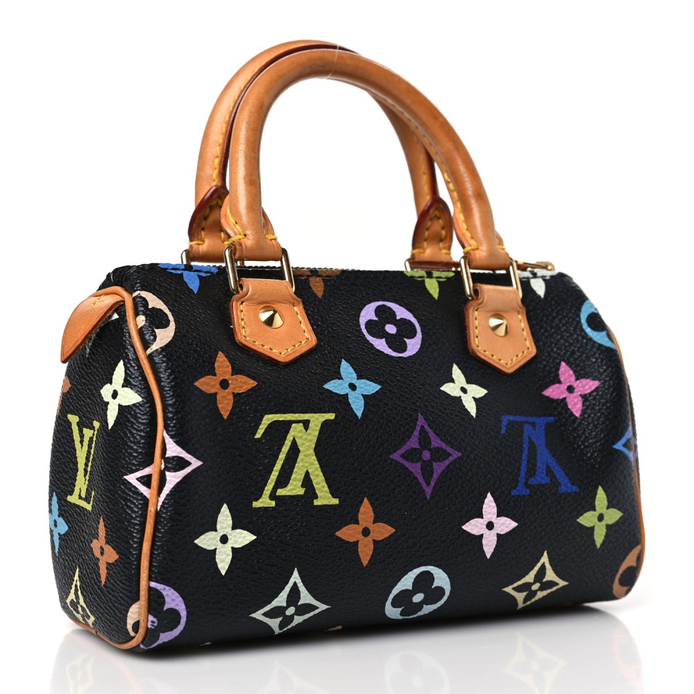 Monogram Multicolor Mini Sac HL Speedy Black