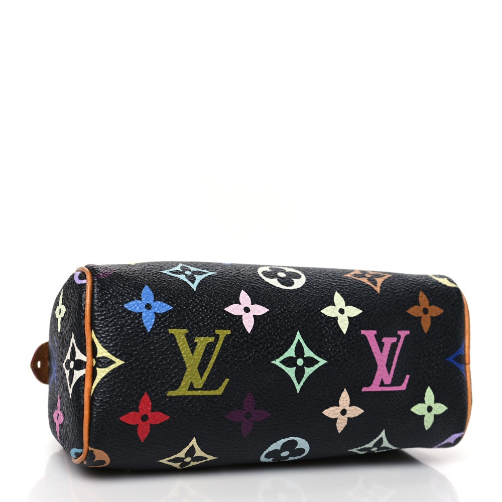 Monogram Multicolor Mini Sac HL Speedy Black