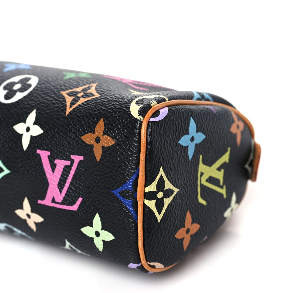 Monogram Multicolor Mini Sac HL Speedy Black