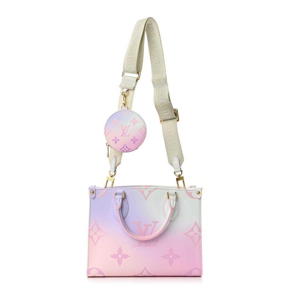 Monogram Giant Spring In The City Onthego PM Sunrise Pastel