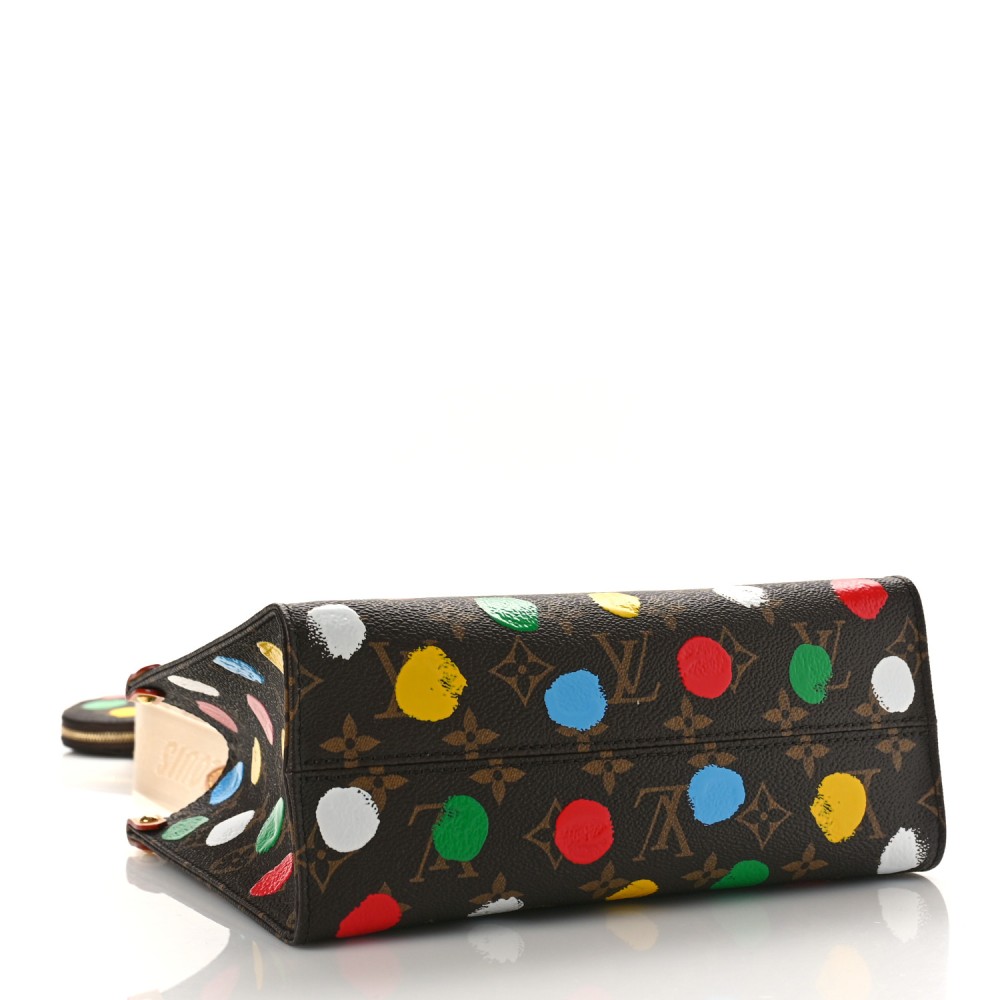 LV X YK Monogram Dots Onthego PM Multicolor