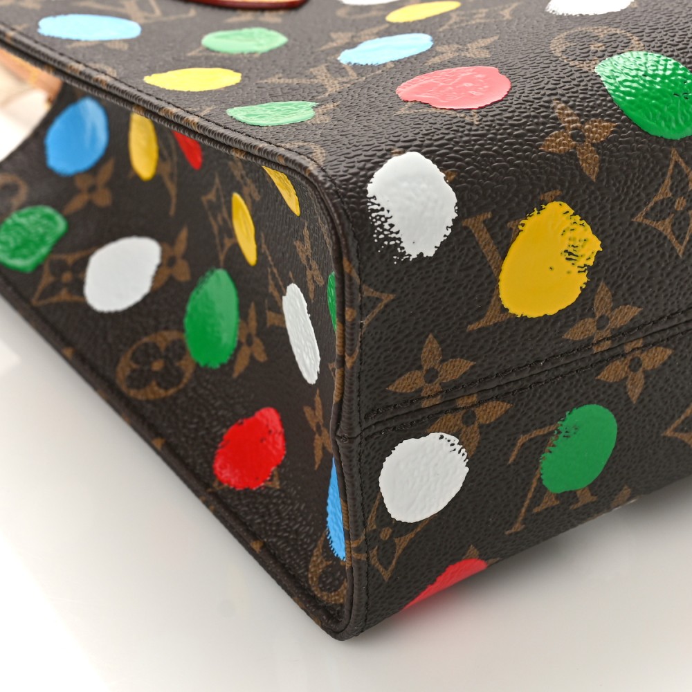 LV X YK Monogram Dots Onthego PM Multicolor