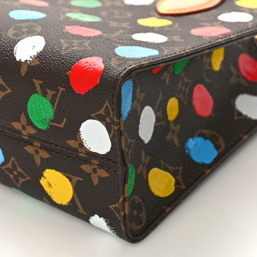 LV X YK Monogram Dots Onthego PM Multicolor