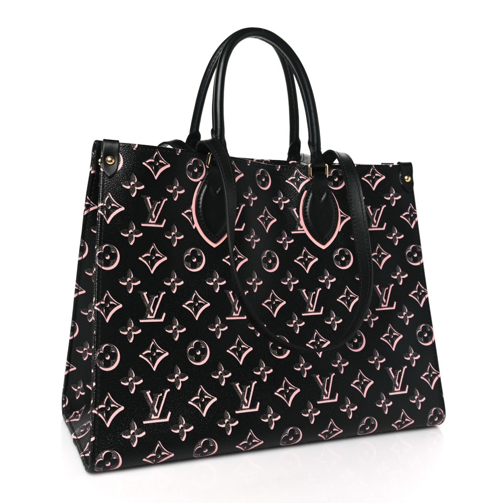 Monogram Fall for You LV Neo Onthego MM Black