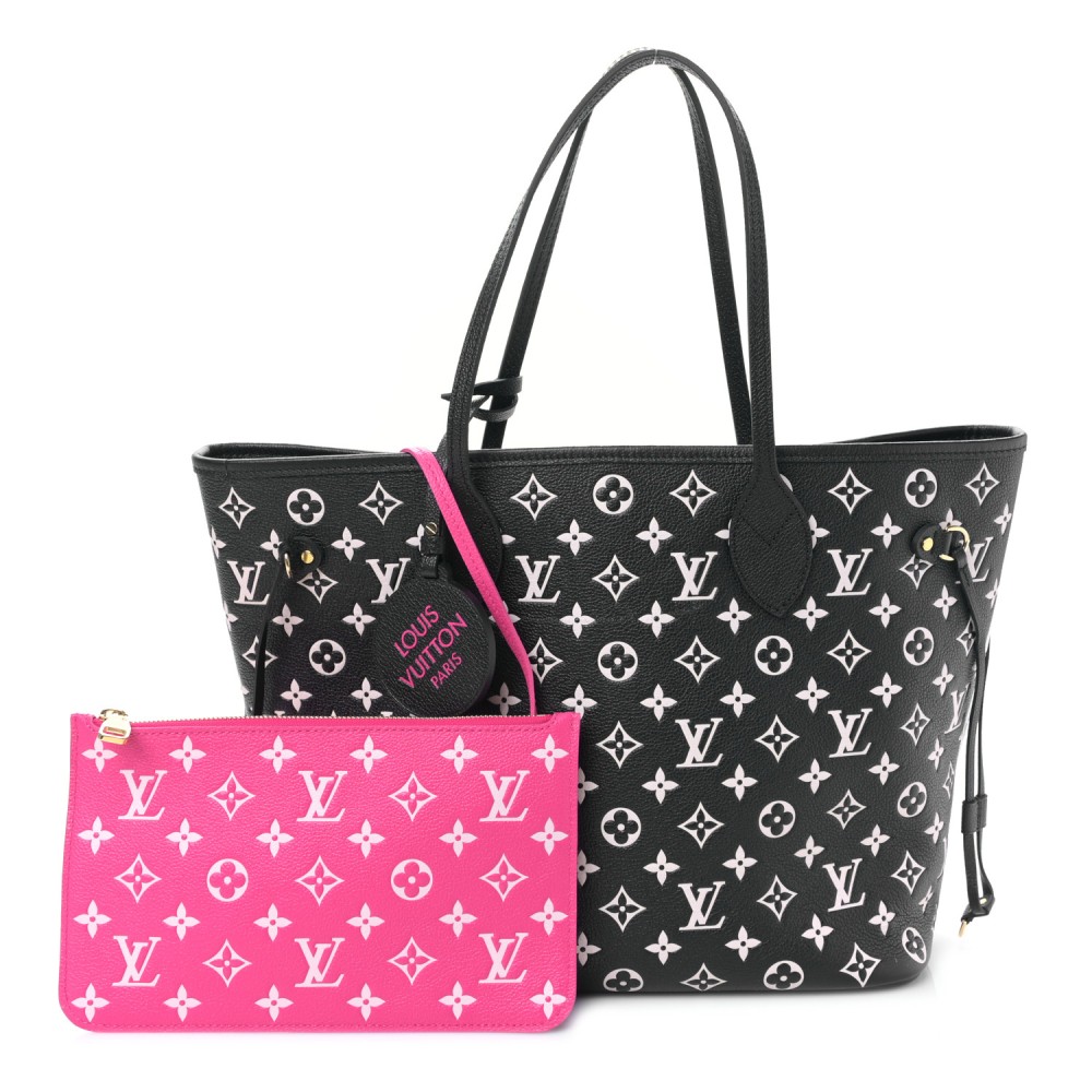 Empreinte Spring In The City Neverfull MM Black White Pink