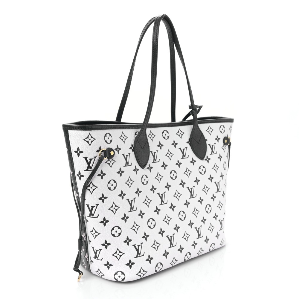 Empreinte Spring In The City Neverfull MM Black White Pink