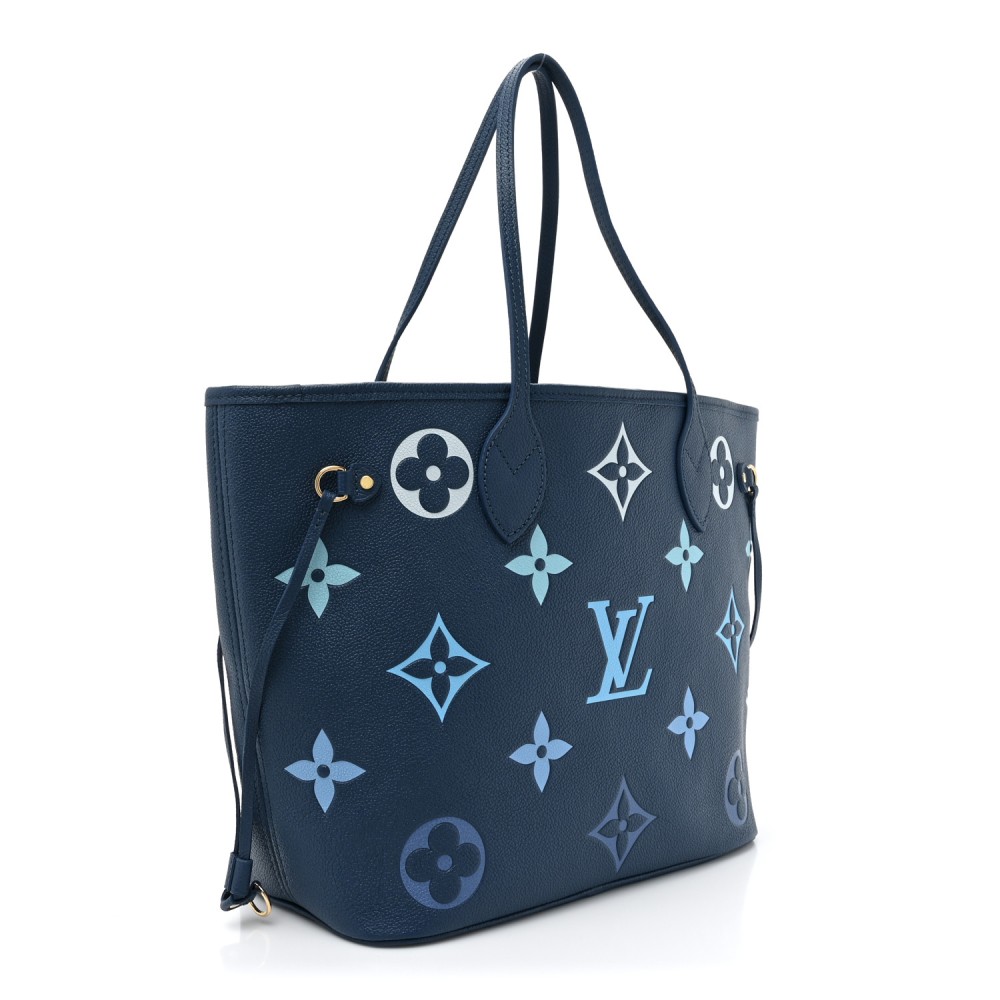 Empreinte Monogram Giant Neverfull MM Degrade Bleu