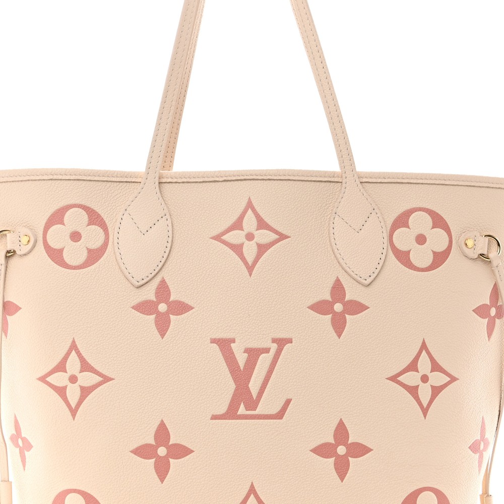 Empreinte Monogram Giant Neverfull MM Creme Rose Trianon