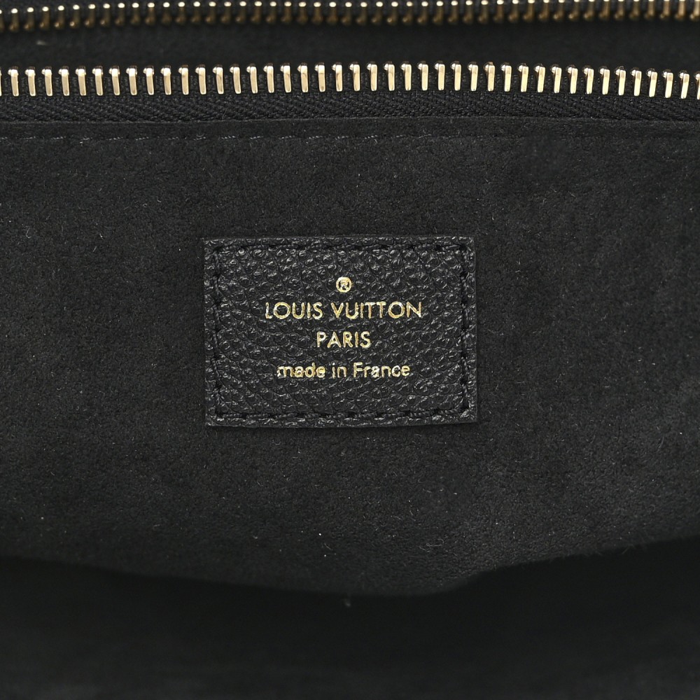 Empreinte Monogram Giant Neverfull MM Black Beige