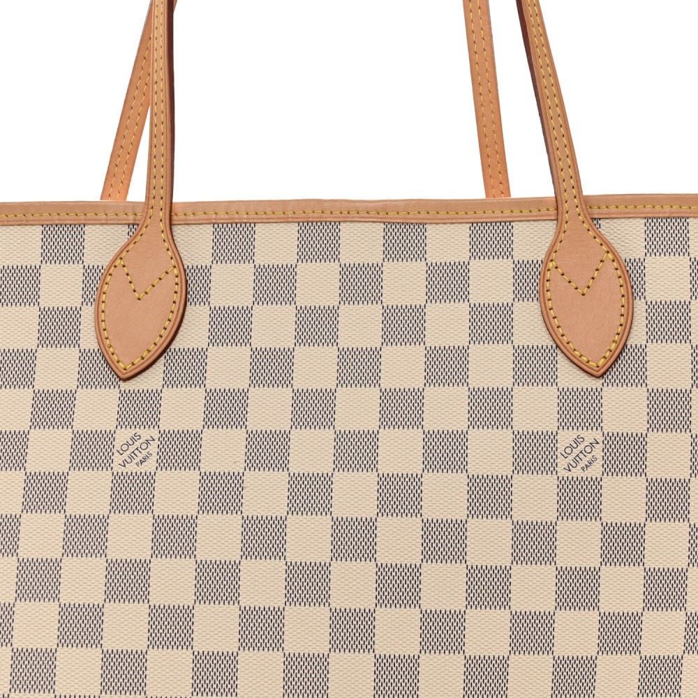 Damier Azur Neo Neverfull GM Rose Ballerine