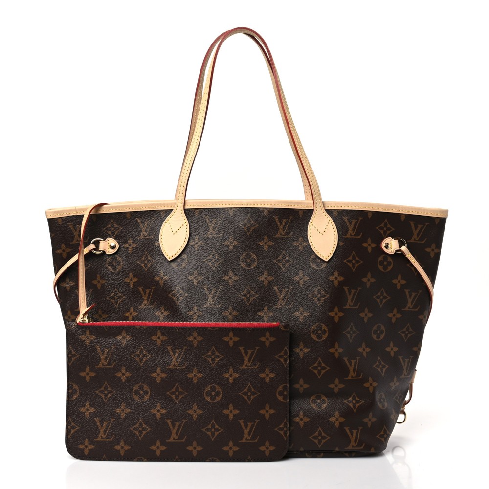 Monogram Neo Neverfull MM Cherry