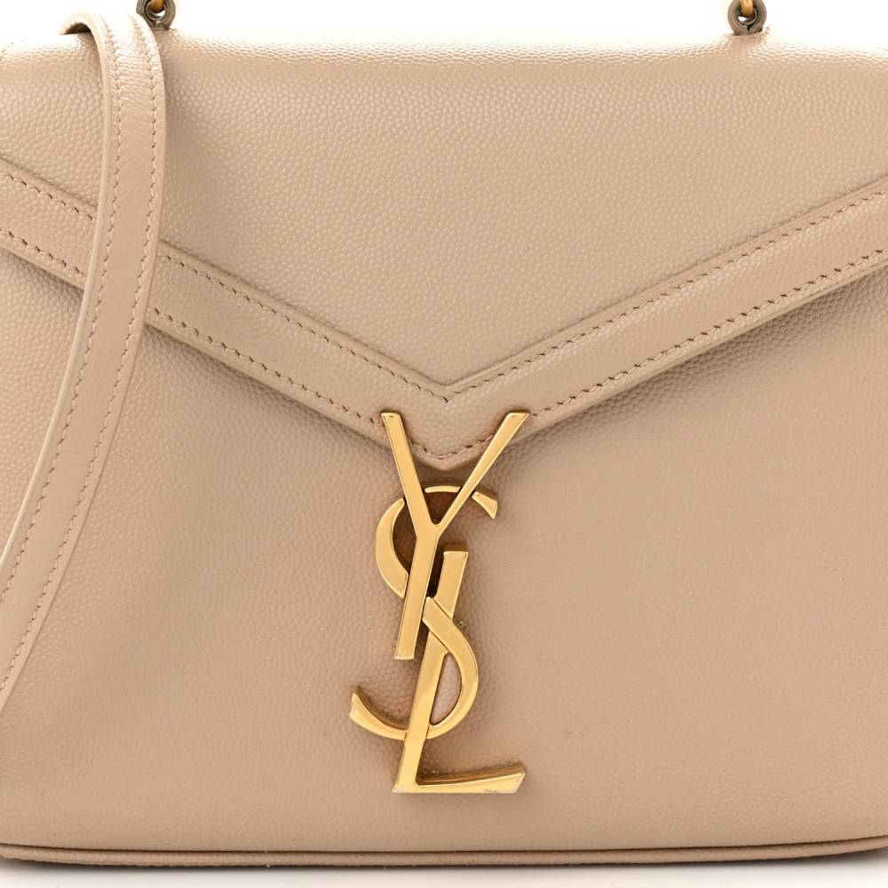 Grain de Poudre Mini Classic Monogram Cassandra Top Handle Beige