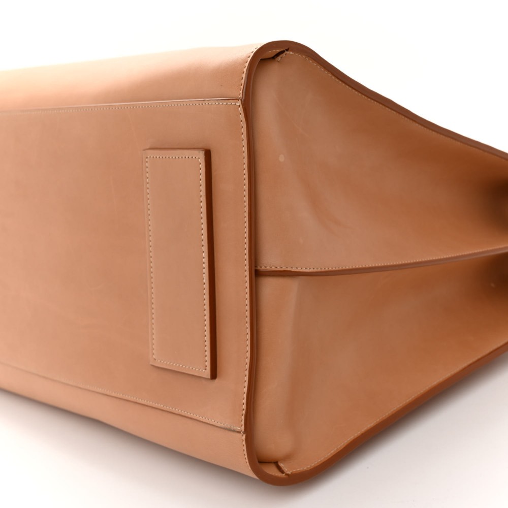 Calfskin Large Sac de Jour Duffel Tan