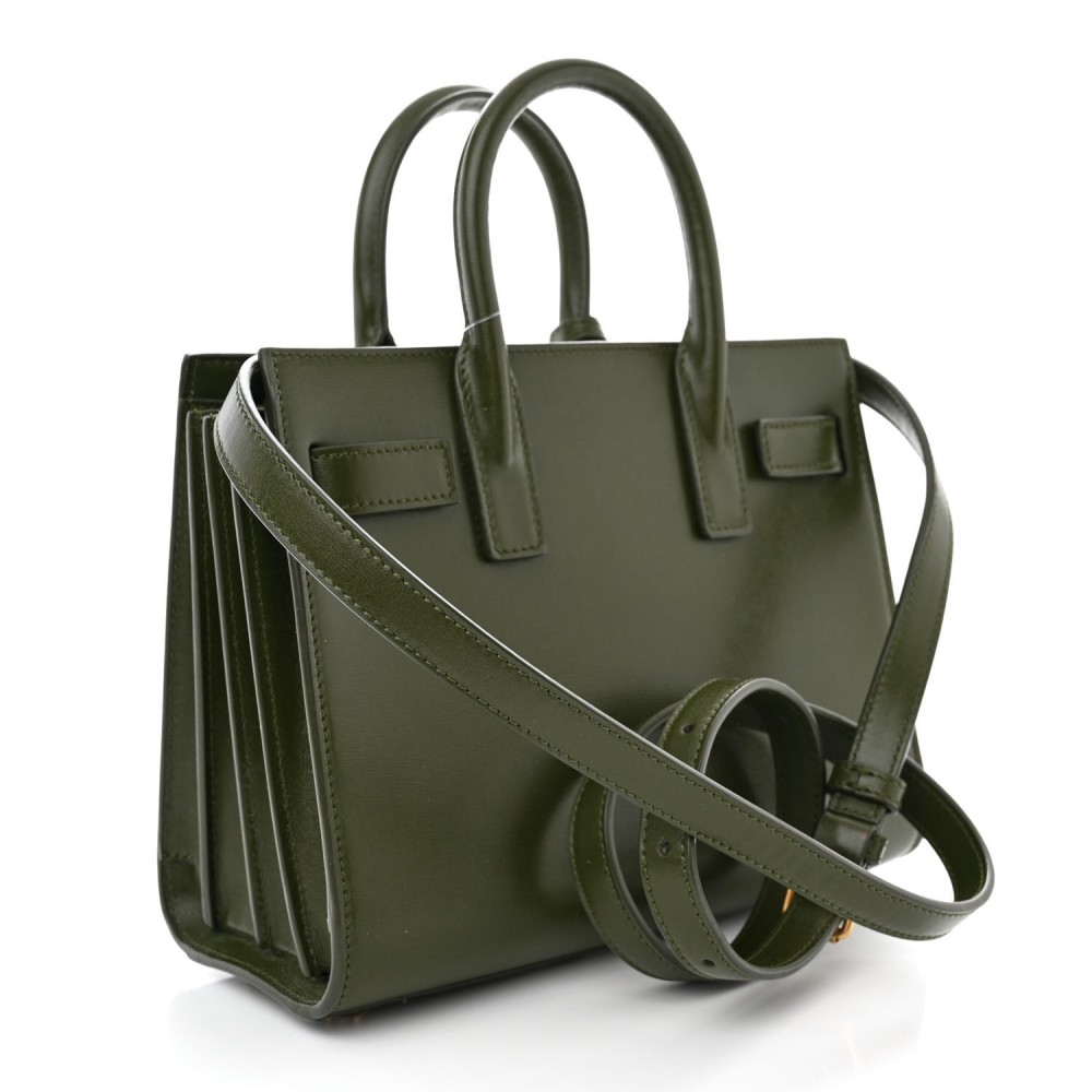 Calfskin Nano Supple Sac De Jour Green