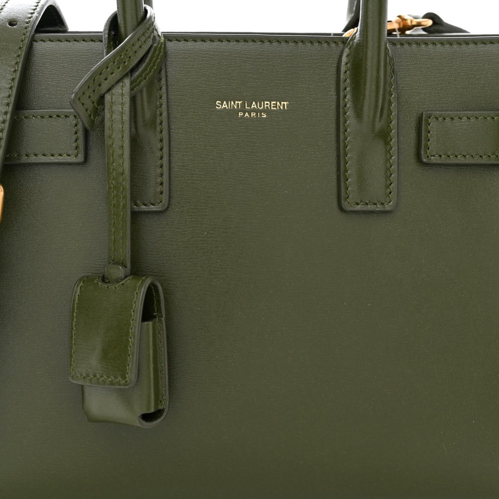 Calfskin Nano Supple Sac De Jour Green