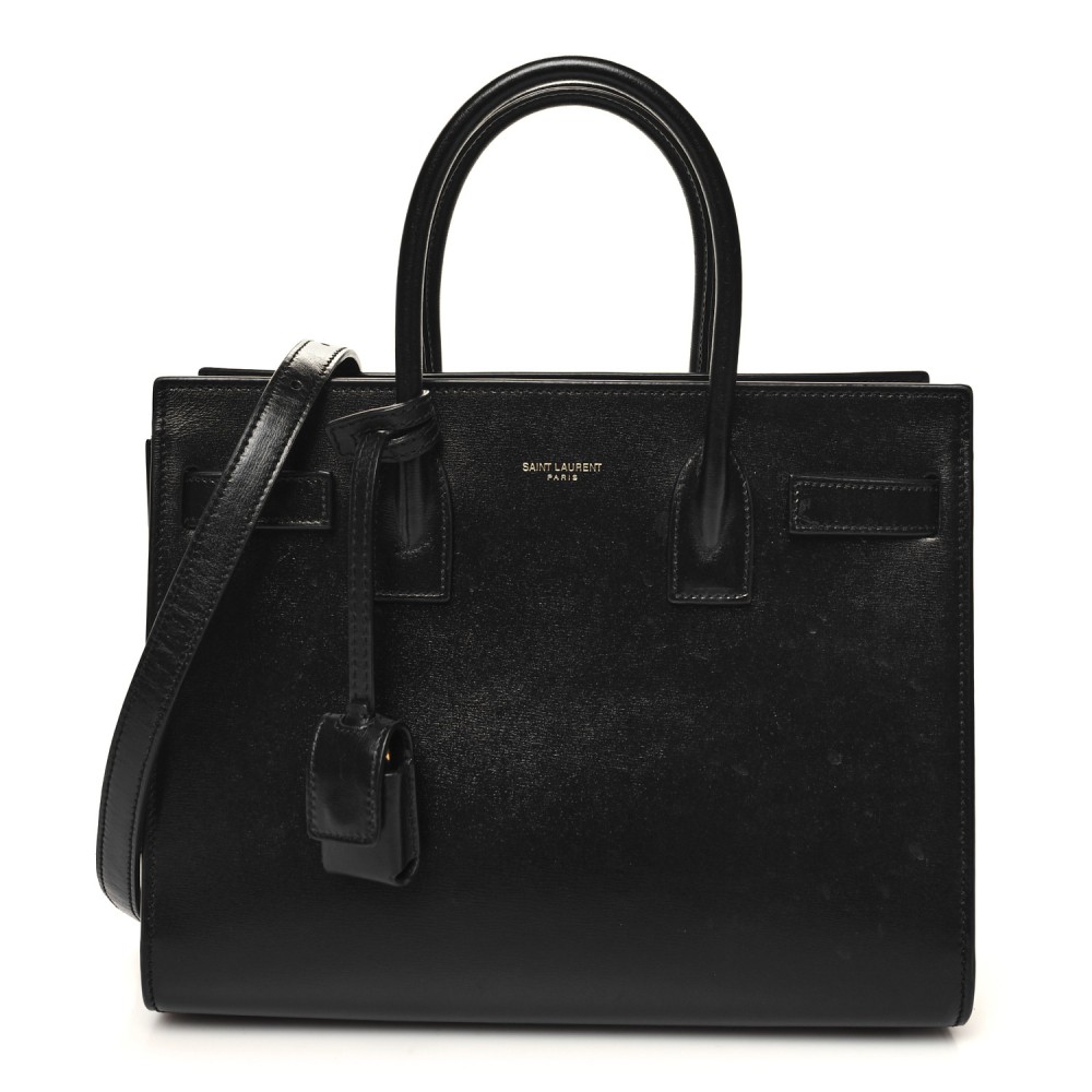 Calfskin Baby Sac De Jour Black