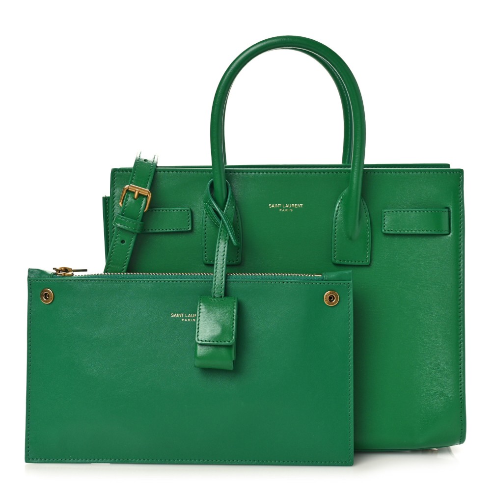 Calfskin Baby Sac De Jour Green