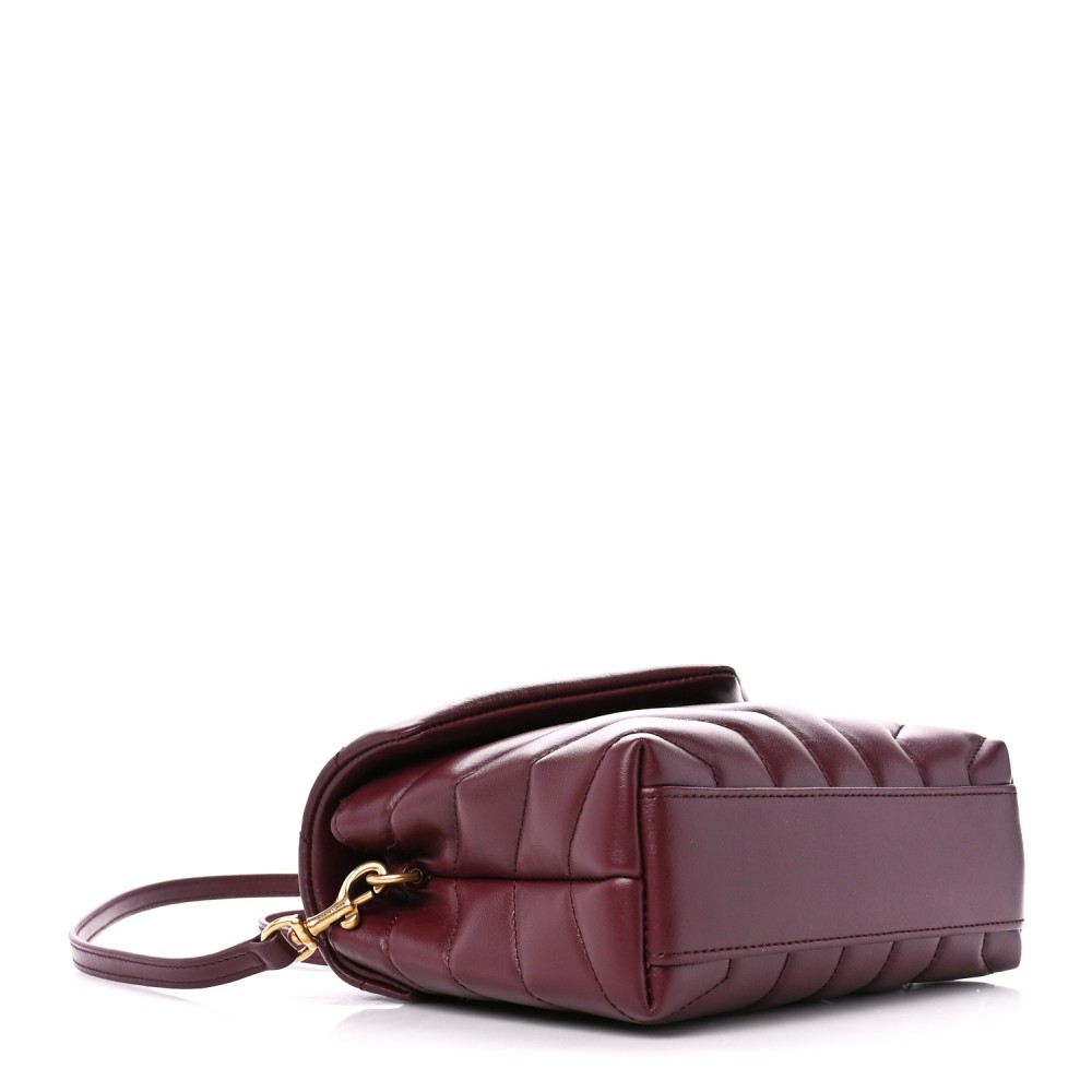 Calfskin Y Quilted Monogram Toy Loulou Monogram Crossbody Bag Rouge Legion