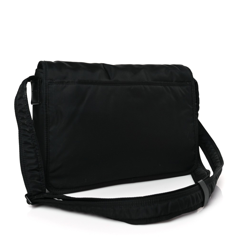 Nylon Niki Messenger Black