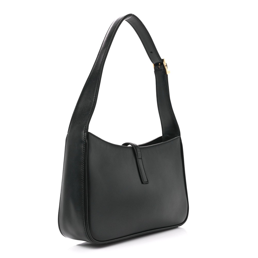 Smooth Calfskin Le 5 A 7 Hobo Black